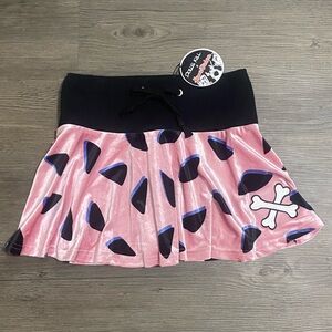 NWT Dolls Kill x Hanna Barbera Flinstones Mini Skirt